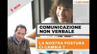 Comunicazione non verbale - la nostra postura cambia la nostra sicurezza