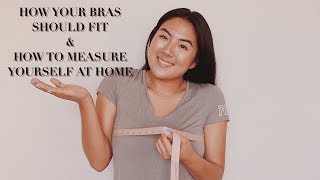 BRA101-PT 10: HOW YOUR BRAS SHOULD FIT ? & HOW TO MEASURE AT HOME ?| INMYSEAMS