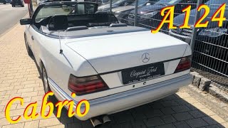 Mercedes-Benz E 200 A124 Cabrio ( Кабриолет ) // Авто в Германии ( w124 )