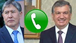 ШАВКАТ МИРЗИЁЕВ АТАМБАЕВ БИЛАН СУХБАТЛАШДИ