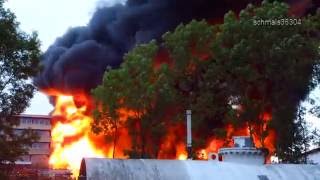 Großbrand in Alsfeld am 31.07.2013