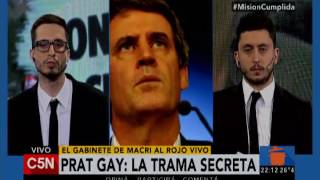 C5N - El Destape: Programa 27/12/2016 (Parte 1) - Prat Gay: la trama secreta