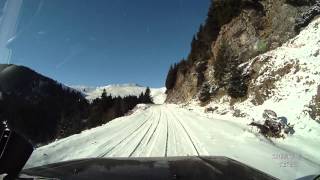 Moroieni - Cuibul Dorului - Dichiu - Piatra Arsa, in winter, by Suzuki Jimny