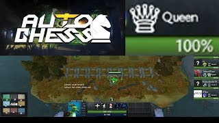 DOTA AUTO CHESS - QUEEN #583 GAMEPLAY / WARRIORS COMBO