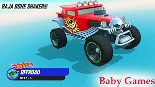 Hot Wheels Race Off Beautiful Cars Games Racing 3D Driving Turbo - Fifth Car BAJA BONE SHAKER