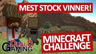 MEST STOCK VINNER! | Minecraft Challenge