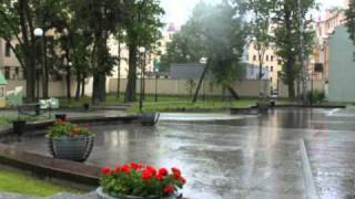 Сквер в Петербурге