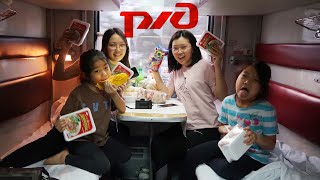 ЕДЕМ ВСЕЙ СЕМЬЁЙ НА ПОЕЗДЕ В САРАТОВ! РЖД КУПЕ /РОССИЯ ВЛОГ/ Виктория КИМ