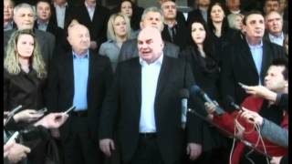 Predaja liste kandidata za odbornike za lokalne izbore u Jagodini