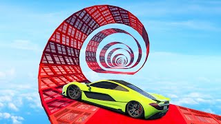 ГОНКИ ПО БЕСКОНЕЧНЫМ СПИРАЛЯМ И ВЕРТИКАЛЬНОМУ ПОДЪЕМУ В GTA 5 ONLINE! ГОНКИ В ГТА 5 ОНЛАЙН