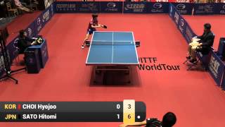2015 CHINA OPEN U21 WS SF CHOI Hyojo KOR vs SATO Hitomi JPN