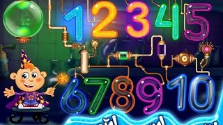 Мультфильмы про Волшебные цифры для детей. Учимся считать до 10. 2-я серия