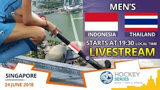 Indonesia v Thailand | 2018 Men’s Hockey Series Open Singapore | FULL MATCH LIVESTREAM