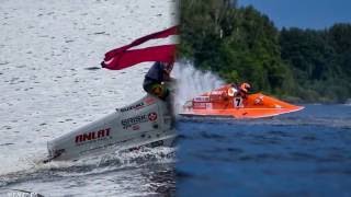 Aizkraukle.Чемпионат Европы по водно моторному спорту 2016