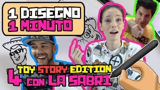 1 DISEGNO 1 MINUTO - 04 - con LaSabri - TOY STORY EDITION