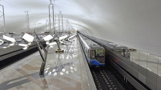 Открытие станции метро «Тропарёво»