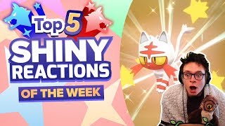 TOP 5 SHINY REACTIONS OF THE WEEK! EPIC REACTIONS Pokemon Sword and Shield Shiny Montage! Episode 17