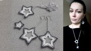 Звезда из японского бисера/ Beading stars