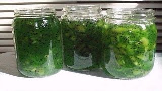 Изумрудное варенье из киви  Варенье очень вкусное!