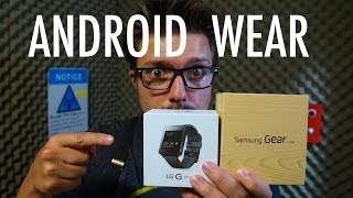 Android Wear Unboxing and Setup: Gear Live & G Watch | Pocketnow