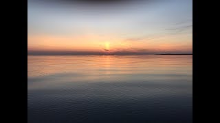 Ладожское озеро. Джиг в сентябре. Штиль.