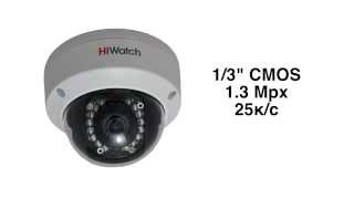 Видеообзор купольной видеокамеры Hikvision DS-N211