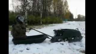 Мотобуксировщик  Бурлак