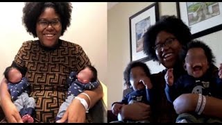 Woman Gives Birth To 2 Sets Of Twins In 1 Year! [INTERVIEW]