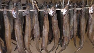 ВЯЛЕНАЯ МОЙВА, КАК ВЯЛИТЬ РЫБУ ЗИМОЙ, отличная закуска к пиву,