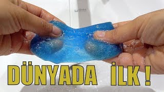SIVI SABUNLU, SABUN SLİME YAPTIM! DONDURDUM! ELİMİ YIKADIM! -  I Made Soap Slime, I Washed It!