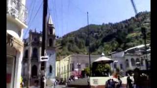 Centro de Angangueo Michoacan Downtown Main Street