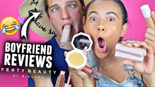 FENTY BEAUTY by RIHANNA... But my boyfriend reviews it. All.