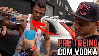 PRE TREINO COM VODKA