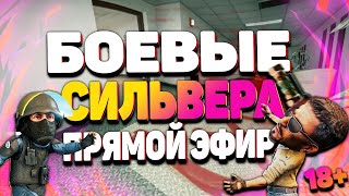 СТРИМ ПО КС:ГО (CS:GO) + КОНКУРС! ДОБИВАЕМ 1к САБОВ! БОЕВЫЕ СИЛЬВЕРА!Напарники+ММ! Играю с девушкой!