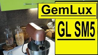 Планетарный миксер ❤️ GEMLUX GL-SM5G ❤️ ЧЕСТНЫЙ Обзор ❤️ RusLanaSolo