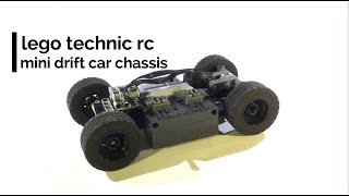 LEGO TECHNIC RC MINI DRIFT CAR CHASSIS (with buwizz 2.0)