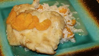 CHICKEN/ BEST HALO MANDARIN ORANGE CHICKEN RECIPE/CHERYLS HOME COOKING/EPISODE 452
