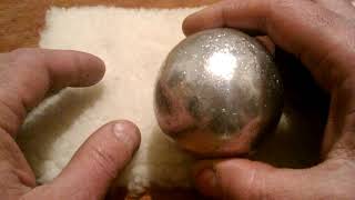 Зеркальный шар из фольги(правда или нет) aluminum foil ball