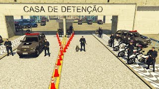 GTA 5 MOD LSPDFR - VIDA POLICIAL - NOVO PRESÍDIO DE SEGURANÇA MÁXIMA - BEM VINDO AO INFERNO