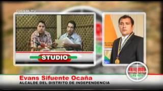 GHAM-TV ¡Donde tú te ves! "En la mira LIMA NORTE" Evans Sifuentes Ocaña Alcalde Independencia