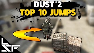 TOP 10 JUMPS ON DUST 2 - CS:GO Tips and Tricks