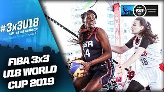 Russia v USA | Women’s Full Game | FIBA 3x3 U18 World Cup 2019