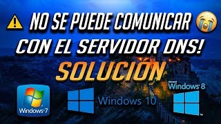 "Windows No Se Puede Comunicar Con El Servidor DNS" en Windows 10/8/7 - [5 Soluciones 2020