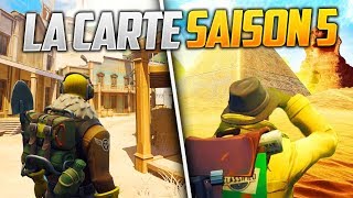 LES CHANGEMENTS SUR LA MAP POUR LA SAISON 5 DE FORTNITE ! (Fortnite Battle Royale)