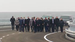 Историческое событие: В Запорожье открыли новый балочный мост через реку Старый Днепр
