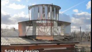 Astralux Ltd - newwindturbine.com - 2 kW VAWT