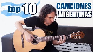 Top 10 Las Mejores Canciones de Argentina de la Historia en Guitarra | Folklore argentino