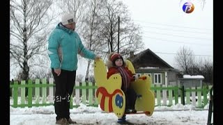 Новая спортивная площадка в п. Виля.