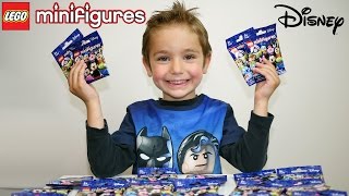 NOUVEAUX LEGO MINIFIGURES DISNEY - Serie Disney 71012 - Unboxing 15 packs !