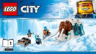 LEGO instructions - City Arctic - 60195 - Arctic Mobile Exploration Base (Book 1)
